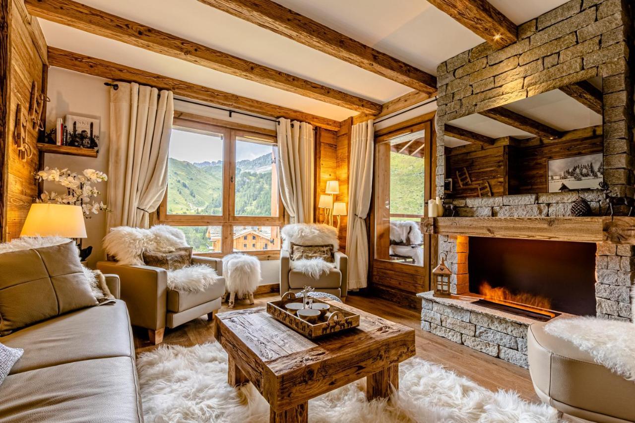 Arc 1950, Ambiance Chalet Luxe 5/7Pers Dans Residence 5* Skis Aux Pieds Avec Spa Les Arcs  エクステリア 写真