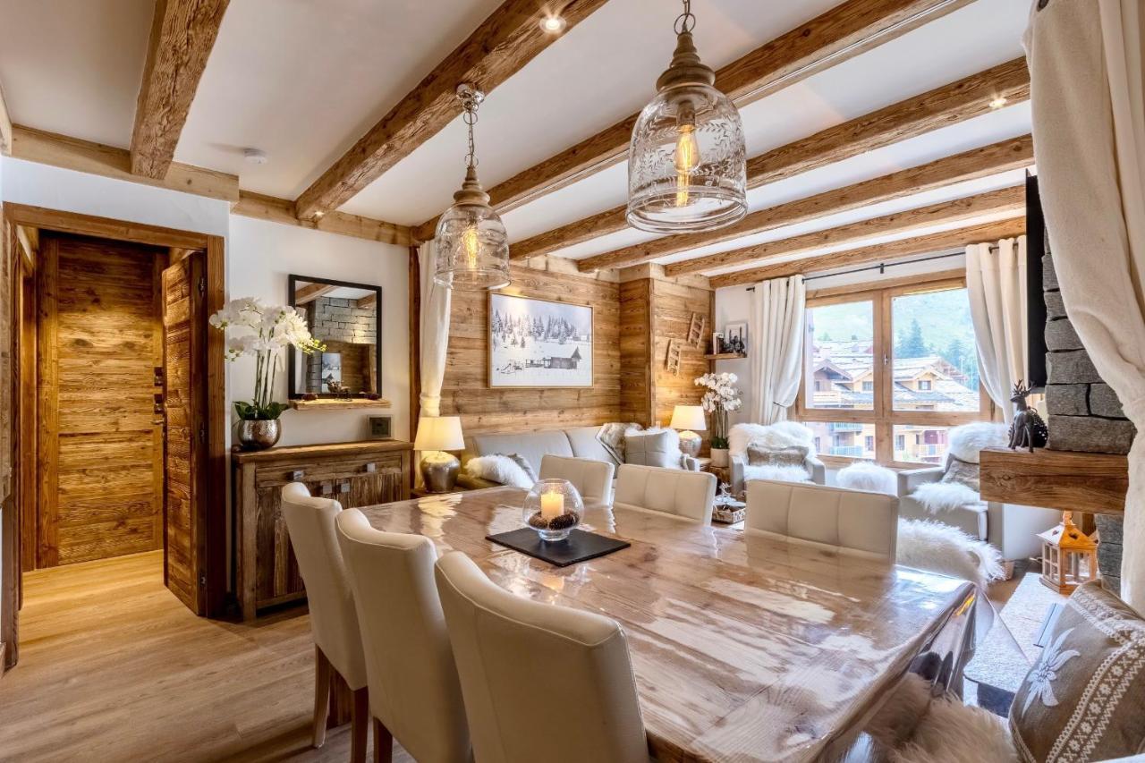 Arc 1950, Ambiance Chalet Luxe 5/7Pers Dans Residence 5* Skis Aux Pieds Avec Spa Les Arcs  エクステリア 写真