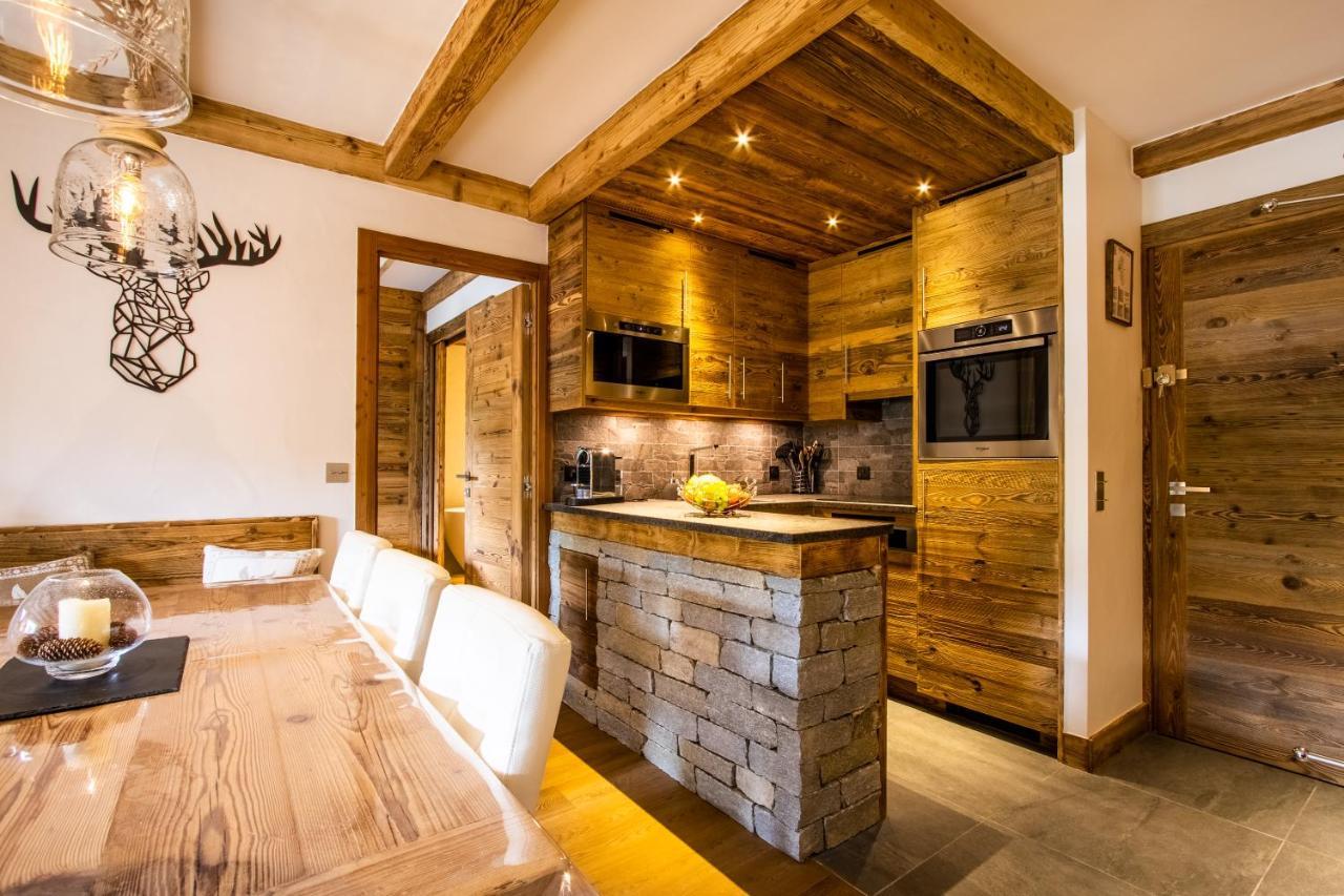 Arc 1950, Ambiance Chalet Luxe 5/7Pers Dans Residence 5* Skis Aux Pieds Avec Spa Les Arcs  エクステリア 写真