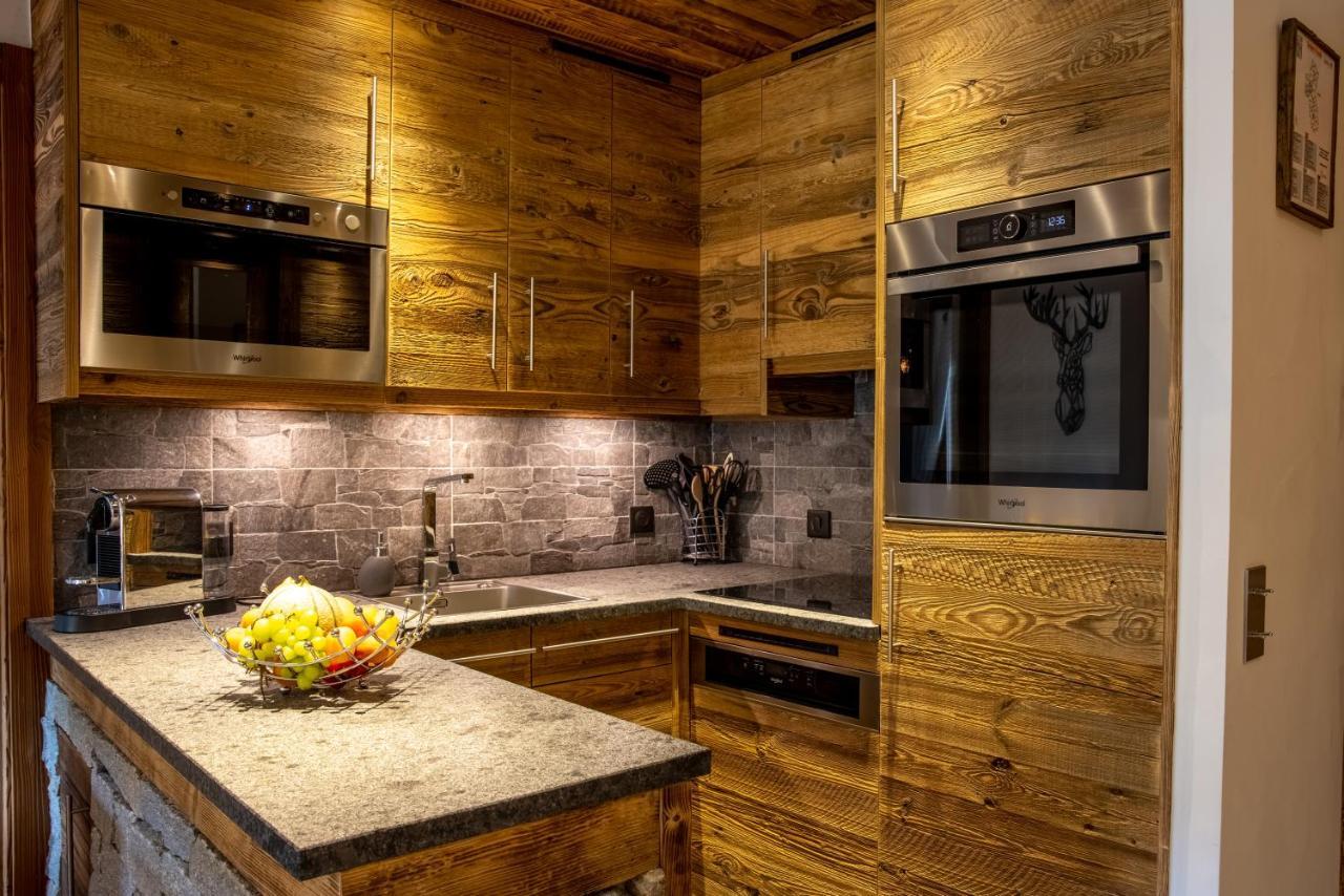 Arc 1950, Ambiance Chalet Luxe 5/7Pers Dans Residence 5* Skis Aux Pieds Avec Spa Les Arcs  エクステリア 写真