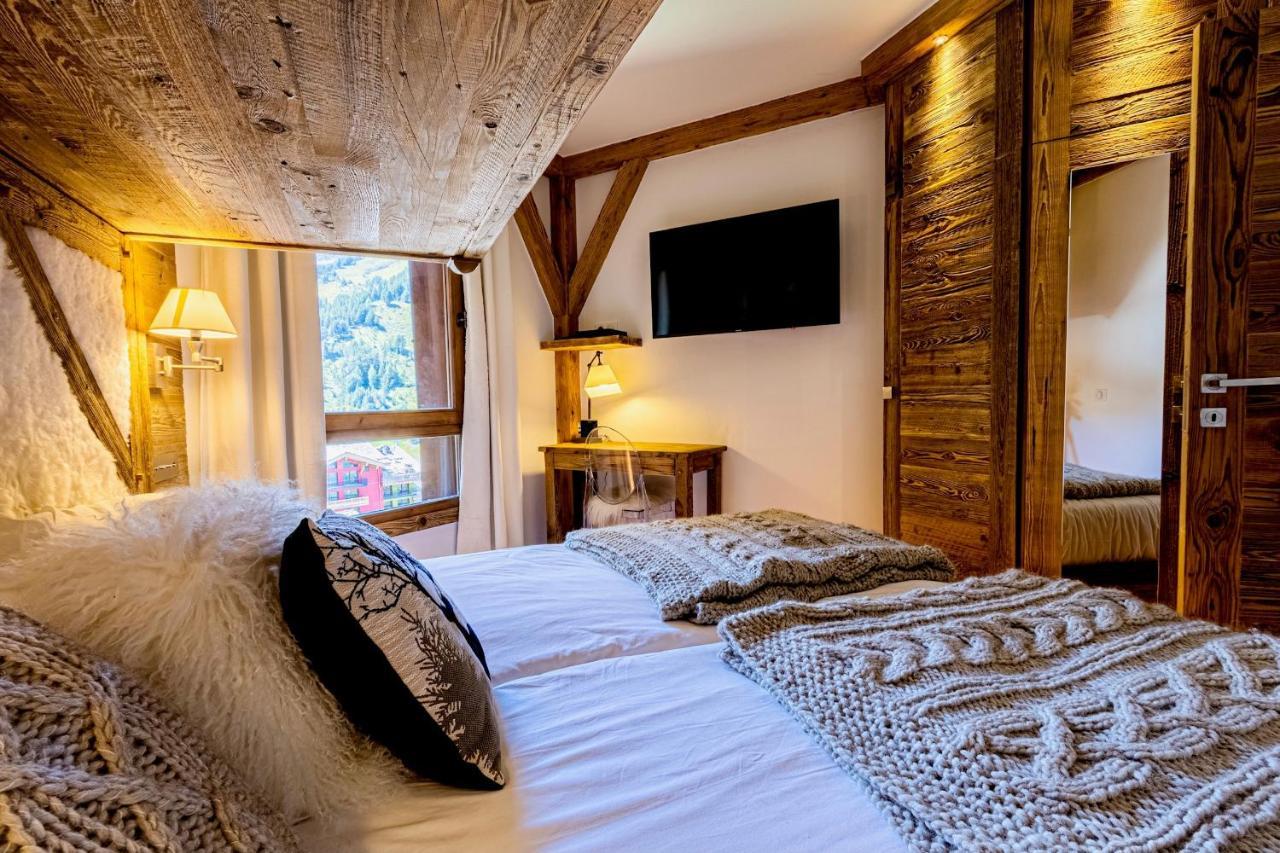 Arc 1950, Ambiance Chalet Luxe 5/7Pers Dans Residence 5* Skis Aux Pieds Avec Spa Les Arcs  エクステリア 写真