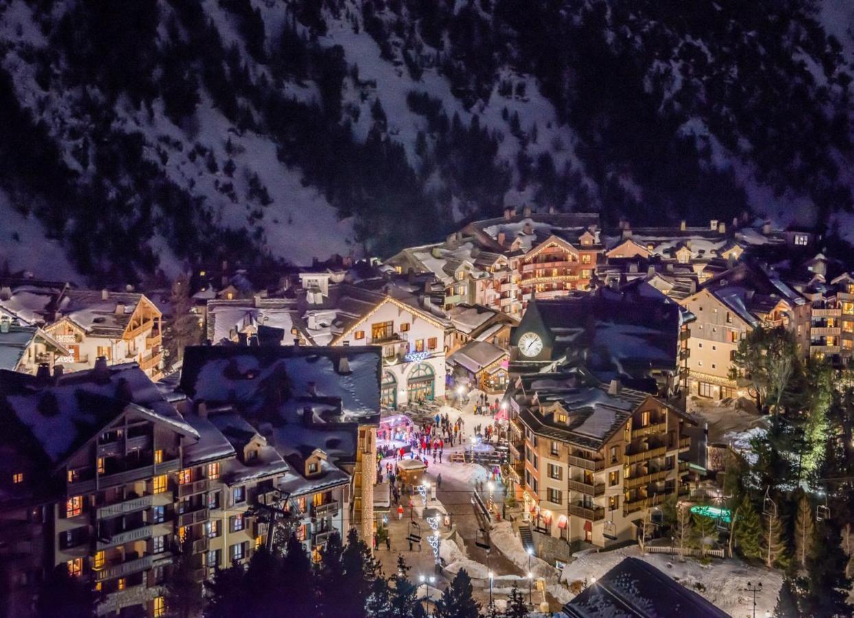 Arc 1950, Ambiance Chalet Luxe 5/7Pers Dans Residence 5* Skis Aux Pieds Avec Spa Les Arcs  エクステリア 写真