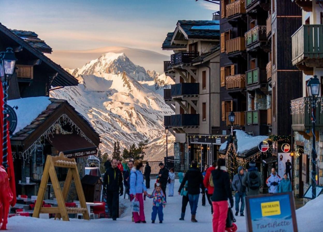 Arc 1950, Ambiance Chalet Luxe 5/7Pers Dans Residence 5* Skis Aux Pieds Avec Spa Les Arcs  エクステリア 写真