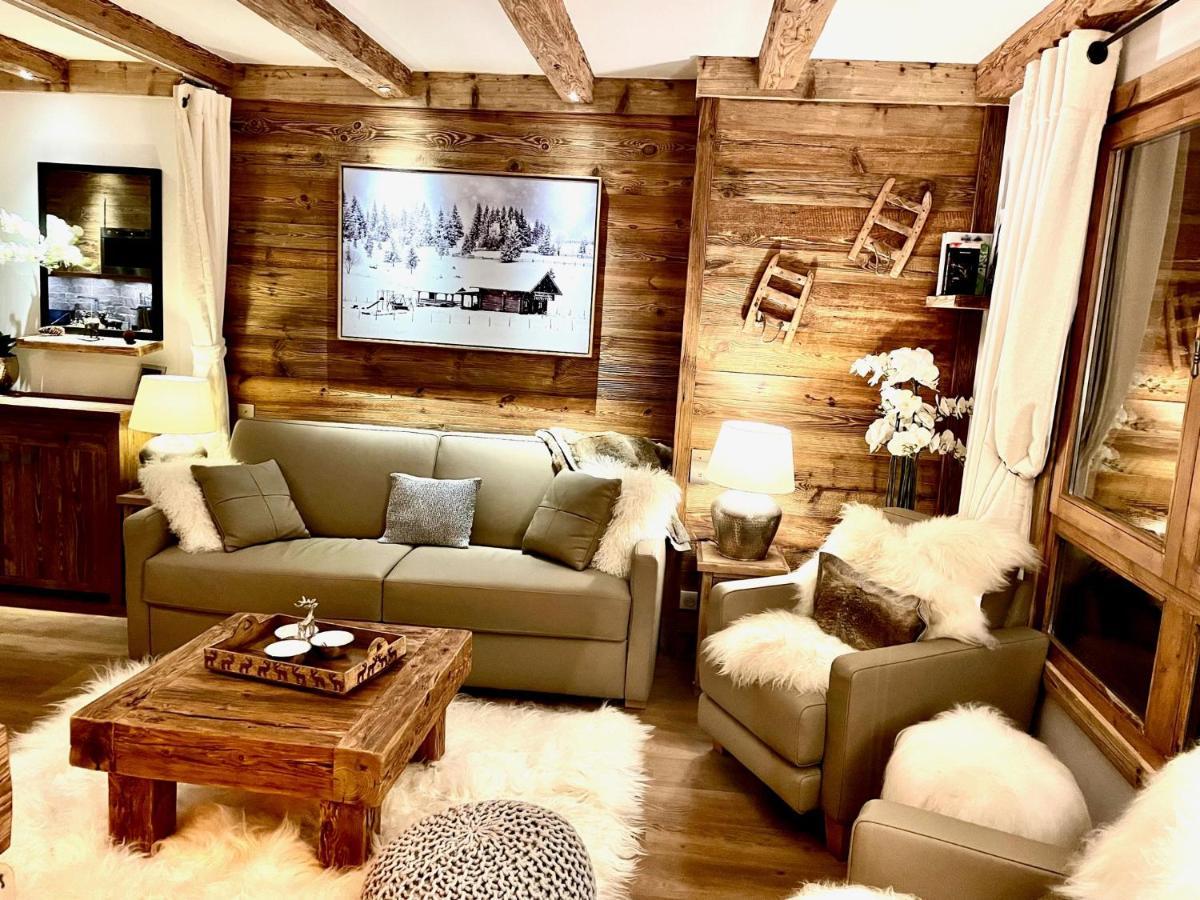 Arc 1950, Ambiance Chalet Luxe 5/7Pers Dans Residence 5* Skis Aux Pieds Avec Spa Les Arcs  エクステリア 写真